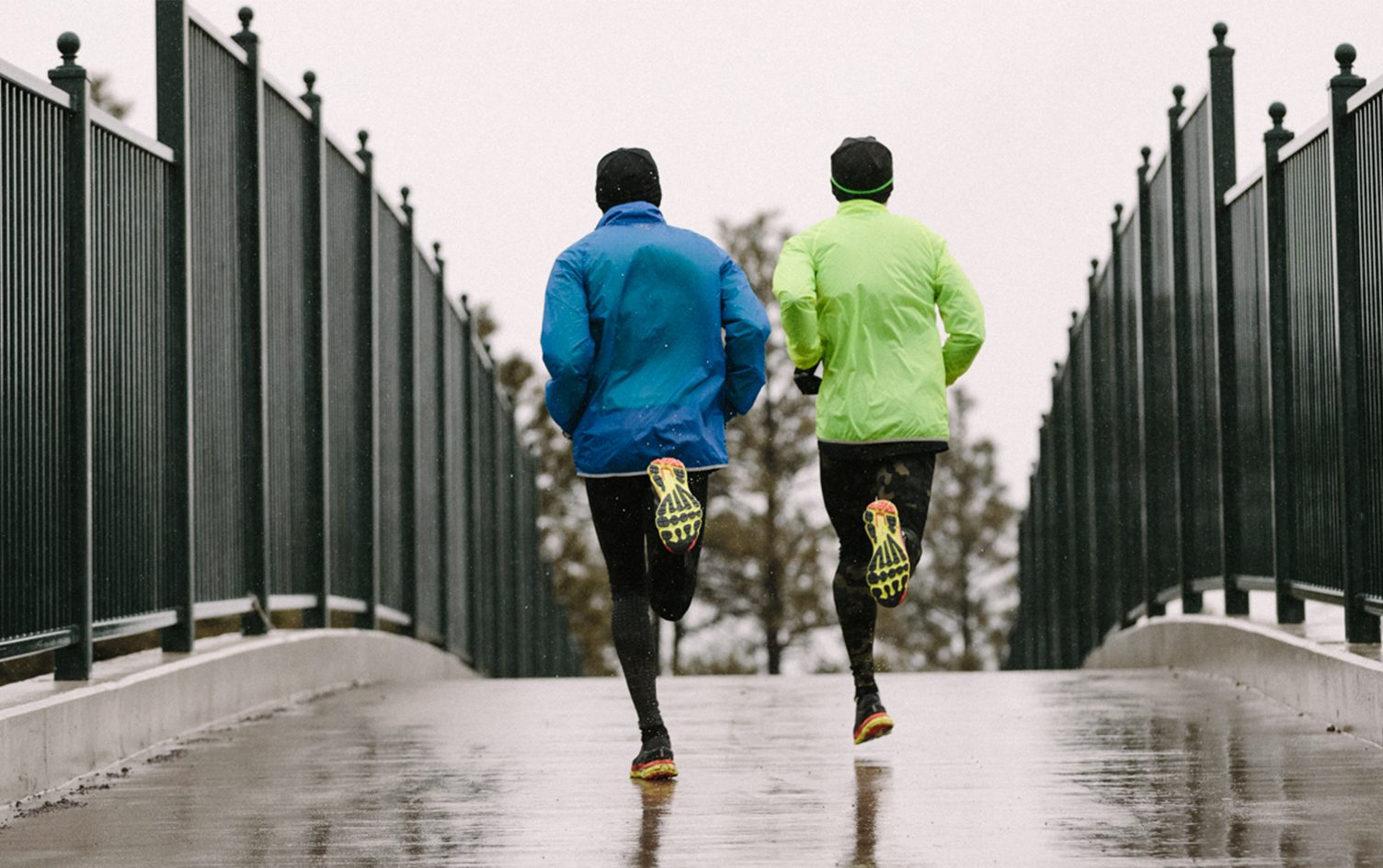 men runing